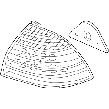 Honda 33501-SDA-A32 Lamp Unit, R.