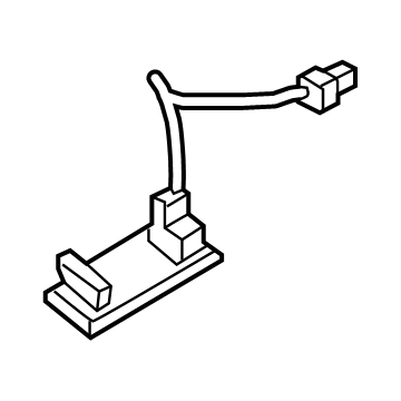 Ford JL7Z-14A318-B Courtesy Lamp