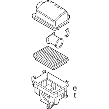 Hyundai 28110-J3750 Cleaner Assembly-Air