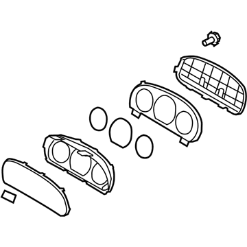 Hyundai 94011-0W120 Cluster Assembly-Instrument