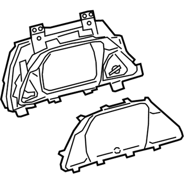 Lexus 83800-50L70 Meter Assembly, COMBINAT