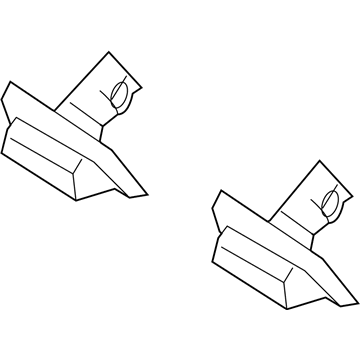 Ford CA5Z-13550-A License Lamp