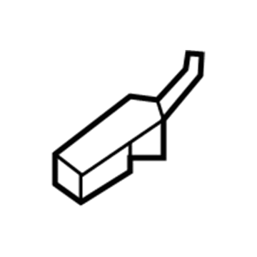 Nissan 62226-3KA1A Bracket - Front Bumper Side, RH