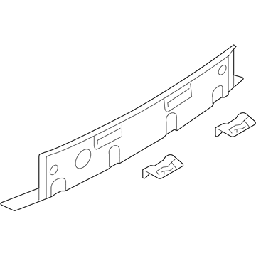 Infiniti 79110-1BA0A Panel-Rear, Upper