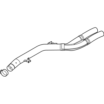 BMW 18-30-8-744-798 FRONT PIPE