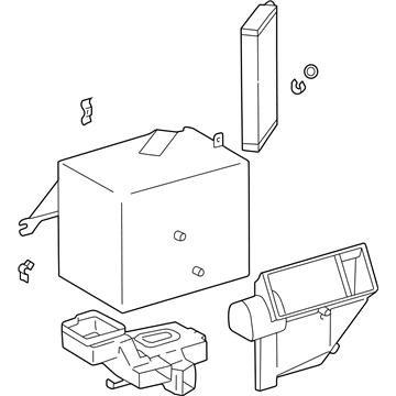 Toyota 87150-02050 Heater Assembly