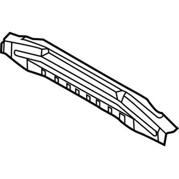 Hyundai 65522-1R000 Extension Assembly-Rear Floor, Front