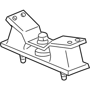 Lexus 12371-50180 Insulator, Engine Mounting, Rear NO.1