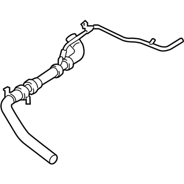 Ford L1MZ-8075-A Overflow Hose