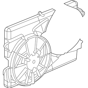 GM 22697113 Shroud Pkg, Engine Coolant Fan