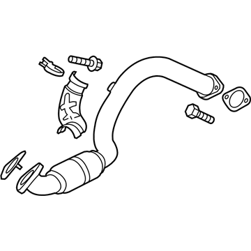 GM 95129305 Front Pipe