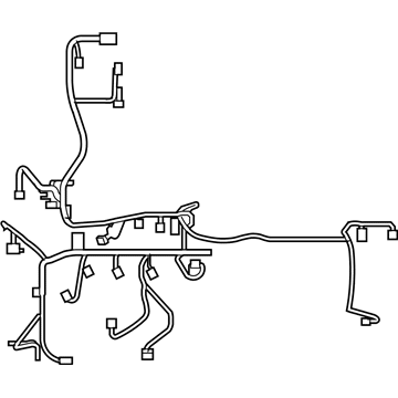 Nissan 24011-9BA0B Harness Assembly-EGI