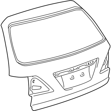 Lexus 67005-48030 Panel Sub-Assy, Back Door