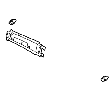 Toyota 62410-47030-E1 Center Pillar Trim