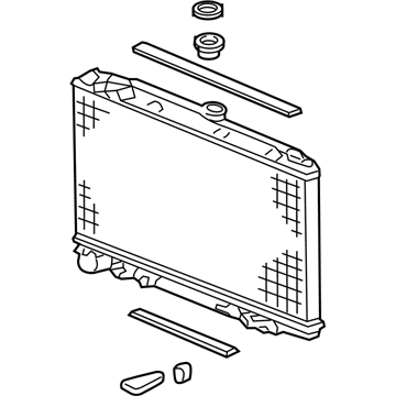 Honda 19010-RJE-A52 Radiator