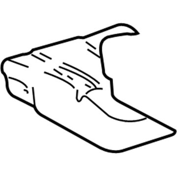 GM 12387104 Pad, Passenger Seat Cushion