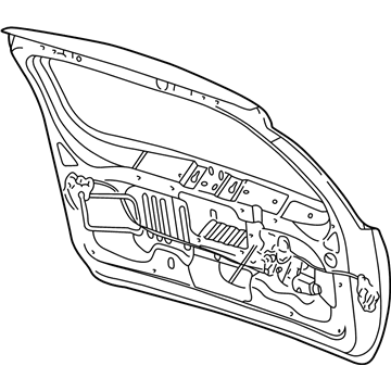 Mopar 55256177AE LIFTGATE-LIFTGATE