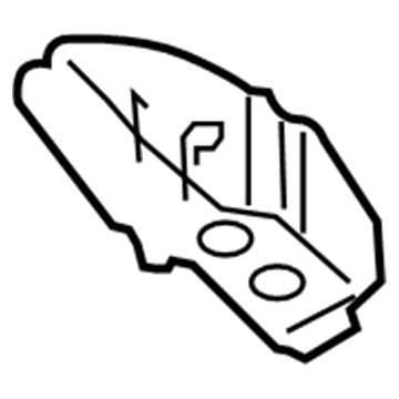 Honda 65631-SZA-A02ZZ Gusset, R. RR. Frame