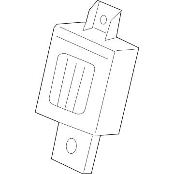 GM 23251664 License Lamp