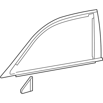 Lexus 75701-50051 MOULDING Sub-Assembly, Front