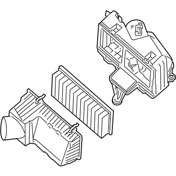 Nissan 16500-JA80C Air Cleaner Assembly