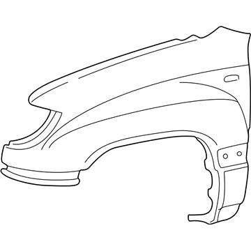 Toyota 53801-60A40 Fender