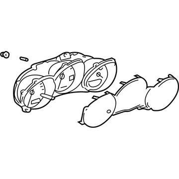 Toyota 83800-17120 Cluster Assembly