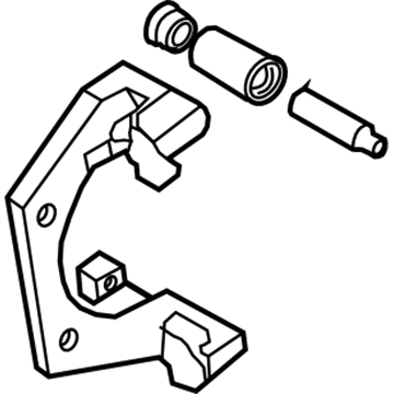 BMW 34-21-6-753-681 Calliper Carrier