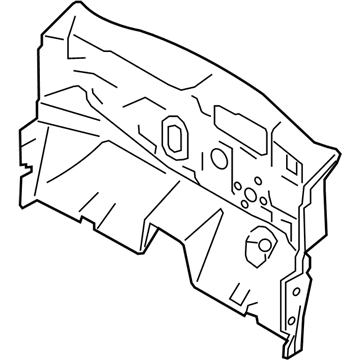 Nissan 67900-3NF0A Insulator-Dash Lower