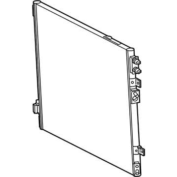 Mopar 68272794AA CONDENSER-Air Conditioning