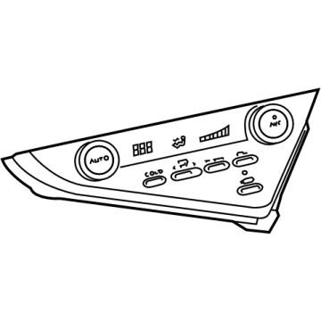 Toyota 55900-06730 Dash Control Unit