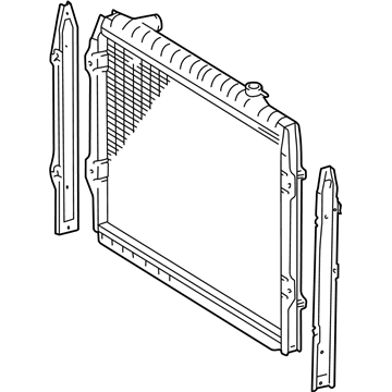 Toyota 16410-AZ039 Radiator Assembly