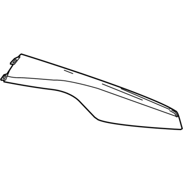 GM 84735834 Side Trim Panel