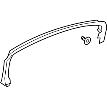 Ford KS7Z-5400014-AB Window Molding