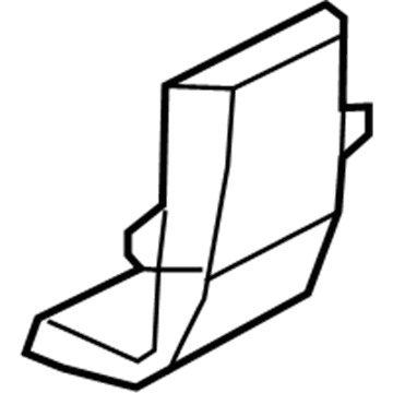 BMW 64-22-9-173-393 Air Duct, B-Pillar, Outer Left