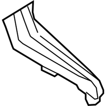 BMW 51-45-9-112-176 Air Duct, Footwell, Driver'S Side