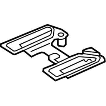 BMW 51-16-9-206-796 Adapter Plate, Air Duct