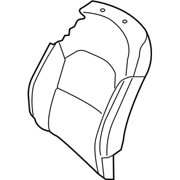 Kia 884603R520GXR Front Seat Back Passenge Covering