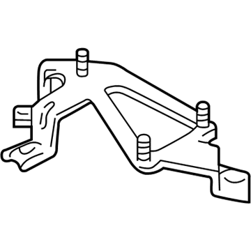 BMW 65-71-8-372-805 Actuator Supporting Plate