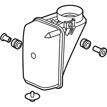 Acura 17230-5J6-A10 Chamber Assembly, Resonator