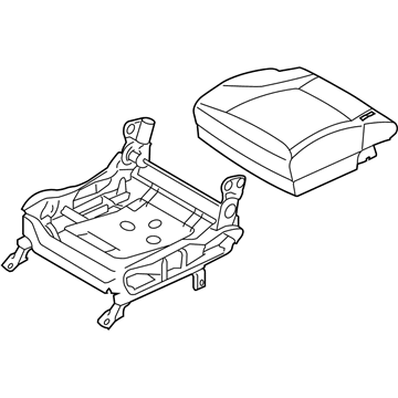 Kia 882003F401NF3 Cushion Assembly-Front Seat, R