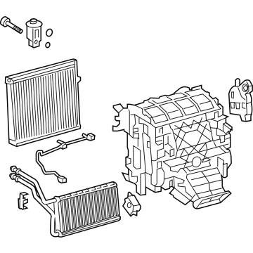 Toyota 87050-33E50 AC & Heater Assembly