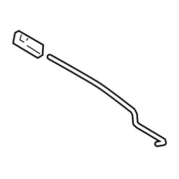 GM 95179691 Lock Rod