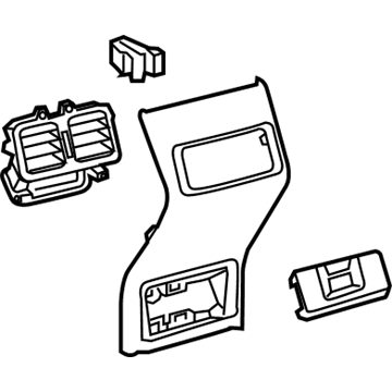 Lexus 58903-78021-C0 Panel Sub-Assembly, Console