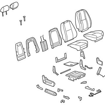 GM 25938366 Seat Assembly