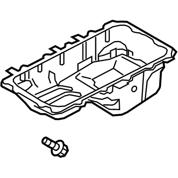 Ford ML3Z-6675-C PAN ASY - ENGINE OIL