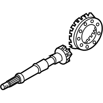 Infiniti 38100-0F56A Gear Set-Final Drive