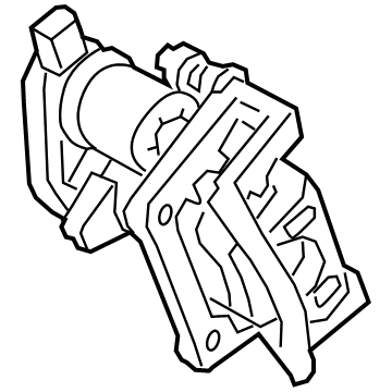 Hyundai 58210-K4000 Brake Assembly-RR Wheel, LH