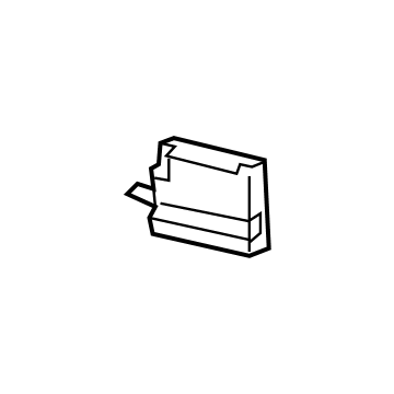 Acura 71177-TY2-A00 Box, Left Front Bumper Beam
