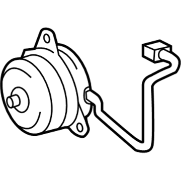 Toyota 16363-21090 Fan Motor